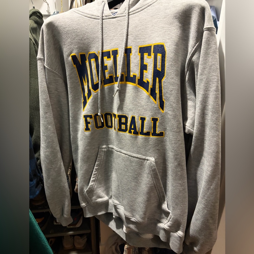 Vintage Moeller High School Football Hoodie